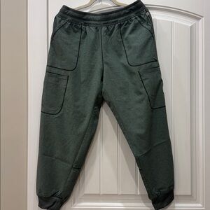 Cherokee infinity jogger scrub pants size large petite